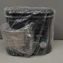 VEVOR Stand Mixer, 5QT Dough Mixer, 10+P Speeds Tilt-head Food Mixer, Kitchen Mixer with Stainless Steel Bowl, Dough Hook, Wire Whip, Beater, Scraper, Household Stand Mixer for Baking Mixing, Black