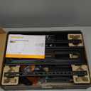 Perlegear Full Motion TV Mount for 32-65 Inch TVs up to 99 lbs, Max VESA 400x400mm, Fits 16/12 Wood Studs, Height Adjustable Pre-Assembled TV Wall Mount, Tool-Free Tilt, Swivel & Extension, PGMF21