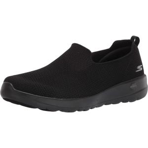 Skechers womens Walking Sneaker, Black, 11 Wide US