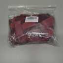 10pcs Red Large Velvet Christmas Bows for Xmas Tree Wreath, Garland, Swag, Staircase,Wedding Indoor Outdoor Home Decor (15 * 24 inch,Width of 1inch)