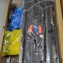 Mounting Dream TV Wall Mount for 32-65 Inch Television,Mount with Swivel and Tilt, Full Motion Bracket with Articulating Dual Arms, Fits 16inch Studs, Max VESA 400X400 mm, 99lbs, MD2380 (Black)