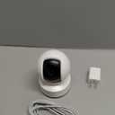 Kasa 2K+ Indoor Pan/Tilt Wired Security Camera - Works as a Baby Monitor & Pet Camera, Motion Detection & Tracking, 2-Way Audio, Night Vision, Subscription-Free Local Storage or Optional Cloud, KC410S (White)