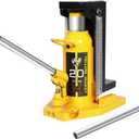 YELLOW JACKET Toe Jack 10 Ton Toe/ 20 Ton Top Capacity Hydraulic Machine Jack Lift,Air Hydraulic Claw Jack for Car Repair,Machinery,Industry Equipment