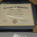 ELSKER&HOME 8.5x11 Certificate Frame - Classic Black Color Frame - Displays Diploma 8.5x11 Inch with Mat - 11x14 Inch Without Mat - For Document/Photo(Double Mat - Matte Black with Gold Rim)