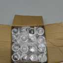 16 Pack 2 oz Shot Bottles with Caps, Mini Reusable Plastic Ginger Shots Bottle Leakproof Juice Shot Bottles with Lids for Juice, Oil and Liquid Samples, Small Containers for DIY, Travel