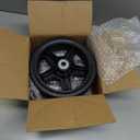 CheeMuii 8 Inch Lawn Mower Wheels 2 Pack 8" Push Lawn Mower Wheels with Bolts and Lock Nuts Kit Fit for Most Standard push Lawn Mowers/Generator/Garden Tiller/Handtruck