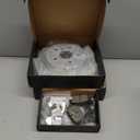 MOTOREVO Front Geomet Coated Brake Kit for CR-V 2007-2016 (2012-2016 AWD Only) High-Carbon Alloy Drilled & Slotted Vented Rotors & Ceramic Brake Pads [ 2012-2016 NOT for FWD ] [ 2007-2011 All Models ]