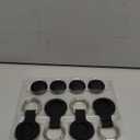 Air Tags for Android,Air Tags-4 Pack Android,2 Year Battery Life,Air Tracker Tags with 4 Case,Google Find Trackers for Google'S Find Hub App,IP65 Waterproof Luggage Tracker for Keys (Black)