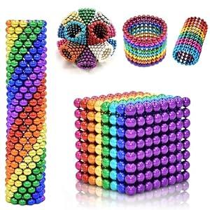 5MM 231PCS！Upgraded Building Desk Toys for Stress Relief,Fidget Toys Stress Reliever Office Putty Toys Slime for 16+