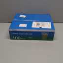 100 Pack - 16 oz Clear Plastic Cups with Lids, Sturdy & Food Safe Iced Coffee Cups with lids, Disposable Plastic Smoothie Cups for Cold Drinks, Sip Lids