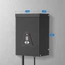 Low Voltage Landscape Transformer, 300W Outdoor Low Voltage Trams Former Waterproof, Dusk to Dawn Sensor Control, 120VAC to 12 V, 2 Outputs for Outdoor Landscape Lightings, ETL Listed (200, Watts)
