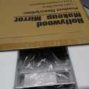 HNV 16"x12" Vanity Mirror with Lights, Hollywood Lighted Makeup Mirror with 10X Magnification, Smart Touch Control, 3 Color Dimmable LED, Square Frame Tabletop or Bathroom Dresser Mount (White)