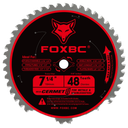 FOXBC 7-1/4 inch 48 Teeth Circular Saw Blade for Metal and Stainless Steel Cutting, Replacement for Diablo D0748CF Ceramic Carbide Saw Blade
