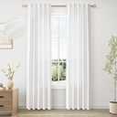 Curtains Set Of 2Pack Ivory 40X80