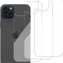 3 Pack Glass Back Screen Protector Compatible for iPhone 15 plus/iPhone 14 Plus [6.7 Inch ] [9H Hardness]-HD Back Tempered Glass, Scratch Resistant,Easy Installrear glass protector