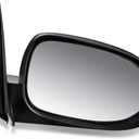 DNA Motoring OEM-MR-CH1321264 Factory Style Manual Right Side Door Mirror