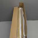 HOMEFORT 4-Tier Shoe Rack, Shoe Storage Shelf, Industrial Shoe Tower, Narrow Shoe Organizer for Closet Entryway, Small Shoe Rack Table with Durable Metal Shelves, Gold