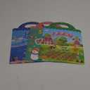 Benresive Reusable Sticker Book for Toddlers 2-4 Years, 3 Sets Travel Stickers for Kids, Waterproof Sticker Books for Toddlers 1-3, Crafts Activities for Todddlers 1-3 2-4 3-5