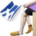 Sock Aid, Sock Helpers to Put on Your Socks for Seniors, Disabled, Pregnancy, Assist Device for Elderly, Tool Aide Puller Easy on and Off with No Bending(Dark Blue)