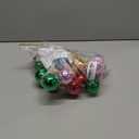 4 Pcs Christmas Tree Ball Floral Pick and Spray 15 Inch Multicolored Plastic Ball Branches Glossy Shapeable Stems Xmas Shatterproof Decor for Vase Tree Topper Wreath Garland Holiday Party