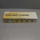 fowong Door Draft Stopper for Bottom of Door 30" Adjustable Noise Blocker Reduce Cold Air, Soundproofing Sweep Seal Large Gap up to 1.7", Easy to Install, Grey (Gray)