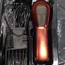 TCMKY Hair Clippers for Men Professional Clippers for Men Cordless & Corded Barber Clippers for Hair Cutting & Grooming. Rechargeable Hair Trimmer Kit for Household (Red)