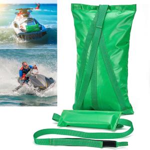 Compact Jet Ski Anchor Bag,Ocean Float Anchor with Integrated Float Anchor Rope for PWC Water Sports,Kayaking and Watercraft