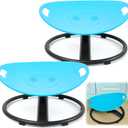 2 Pack Autism Spinning Chair for Autistic Sensory Swivel Chair Spinning Seat Sit and Spin ADHD Sensory Training Body Coordination and Balance