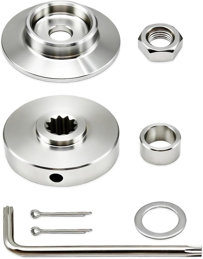 Stainless Steel Blade Kit Hardware Compatible with SRM Series (Except The High Torque Version),Trimmer & Brush Cutter Saw Blade Conversion Kit for SRM 225 Part# C535000160 C535000150