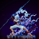 Luffy Figure, Gear 5 Luffy Action Figure, 11" Anime Statues Figurine Birthday Toy Collection Gifts PVC