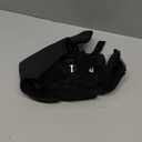 Supet Dog Rear Leg Sleeve to Stop Licking- Anti Licking for TPLO Surgery Wound Protection, Secure Fit Chew Resistant Washable Recovery Sleeve for Dogs, Suitable for Male and Female Pets (M(Girth:12,Length:8), Black)