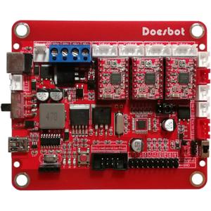 GRBL 1.1 CNC 3-Axis Control Board - Supports 48V 500W DC Spindle and 12V 60W Laser with Power Switch for DIY Mini Wood Router CNC 1310, 1610, 3018 PRO, 3018 PRO-MAX
