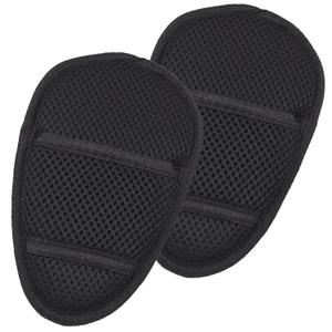 2 Pcs Seat Straps Crotch Cushion,Stroller Crotch Pads Universal Cushion Crotch Pads for Pushchair High Chair,Comfort Cushion Seat Strap Covers(Black)