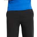 Hanes Men's EcoSmart Sweatpants, Athletic Lounge Pants with Pockets, Open Hem Bottom, Fleece Pants (Black, XXL)