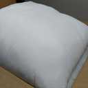 18 x 18 Inch Throw Pillow Inserts, Set of 4, Square Polyester-Filled Pillow Forms for Decorative Covers, White