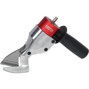 VLOXO Sheet Metal Cutter Drill Attachment Compatible with Multiple Models of Electric Drill, Heavy Metal Cutter for Cutting Iron and Aluminum The Drill Shear Attachment with 360 Degree Pivoting Handle
