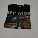 My Mom Wears Combat Boots Proud Army Son Veteran Mom T-Shirt