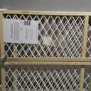 Toddleroo by North States Diamond Mesh Wooden Baby Gate: 26.5"- 42" Wide. Pressure Mounted Baby Gate for Doorway. (23" Tall, Sustainable Hardwood)