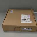 Lamp Shades Set of 2, Drum Lampshade for Table Lamps Floor Lamp, 13" Top X 13" Bottom X 10" High Blue Large Line Fabric Lamp Shades, Easy Assembly Replacement Lampshades