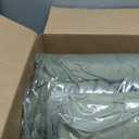 Monbix California King Comforter Set Olive Green 7 Pieces Bed in a Bag