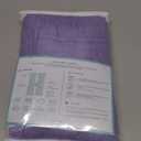 OVZME Lavender Sheer Curtains 84 inches Long 2 Panels for Living Room, Jacquard Clip Leaf Pattern Textured Light Filtering Window Semi Sheer Voile Drapes for Bedroom, Each Panel 42 x 84 Inch