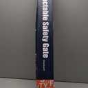 Reinforced Retractable Baby Gate or Mesh Dog Gate,Easy to Use for Stairs, Doorways, Hallways, Indoor, Outdoor, Wide Pet Gate 33.5" Tall, Extends to 45" Wide, Gray