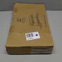 CCCEI Garage Tools Storage with Charging Station. Power Tool Battery Organizer Utility Shelf with Power Strip. 4 Drills Holder Wall Mount Rack, Black. (Small)