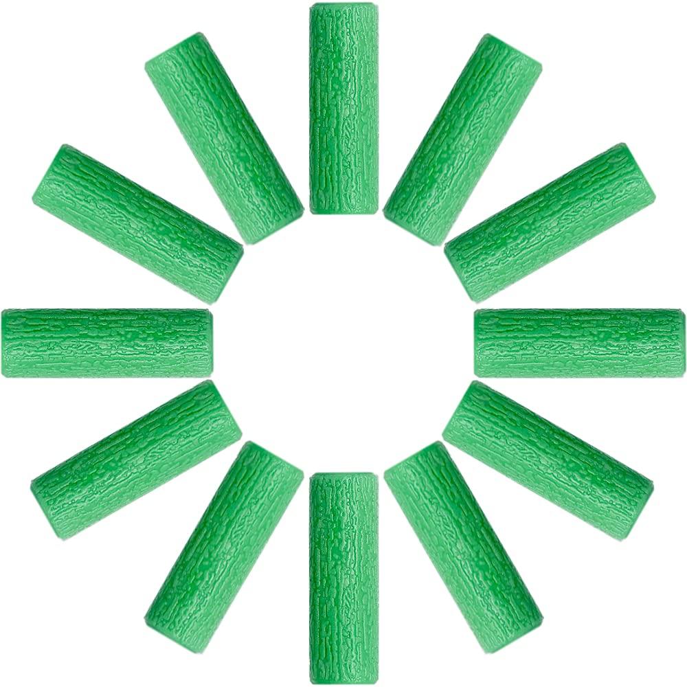 Aligner Tray, 12-Pack Medical Grade Silicone Orthodontic Chompers Aligner Trays Seaters for Invisalign (Green)