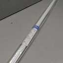 No Sectional Assembly Tension Curtain Rod 56-104 Inch, White