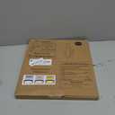 hykolity 12 Inch Selectable CCT LED Round Flat Panel Light, 24W 3000K/4000K/5000K, Edge-Lit Flush Mount Ceiling Light Fixture for Kitchen, Bedroom, Laundry and Closet RoomBlack