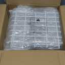 iSPECLE Freezer Organizer Bins for 10 to 20 Cu.Ft, 2 Pack Expandable Hanging Baskets Fit 17.5"-22.6" Width, Metal Wire Storage Racks for Deep Freeze, Not for Upright, White