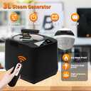 Portable Sauna Steamer Machine with Remote Control, 3L 1200W Upgrated Steam Generator for Sauna, 9 Levels, 120 MIN Timer, for Home Spa Sauna Accessories