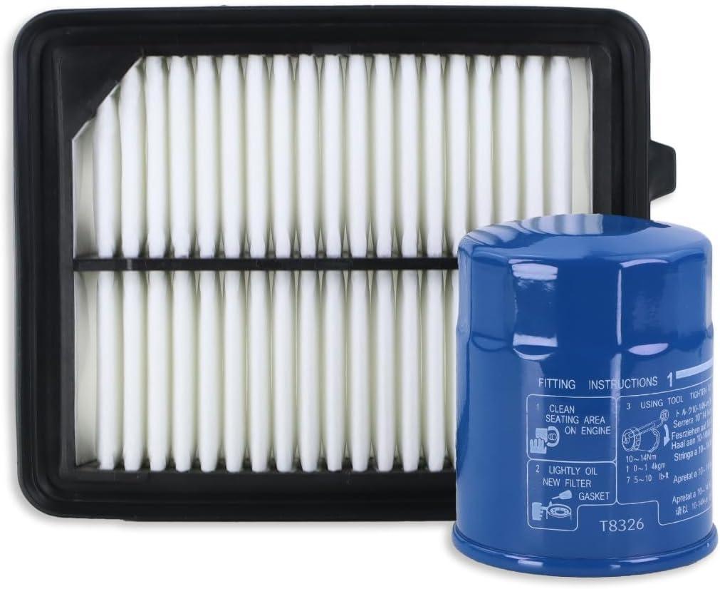 172205K0A00 Engine Air Filter & 15400-PLM-A02 Oil Filter Fit for 2020-2022 Honda CR-V, 2014-2015 2017-2023 Accord 2.0L Hybrid