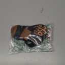 Anti Slip Dog Socks to Prevent Licking Paws - Double Side Paw Protectors Dogs Grip Sock for Hardwood Floors, No Twist Dog Booties Grippy Socks for Small Medium Large Senior Dogs, Black and Caramel, L (L(Pack of 4))